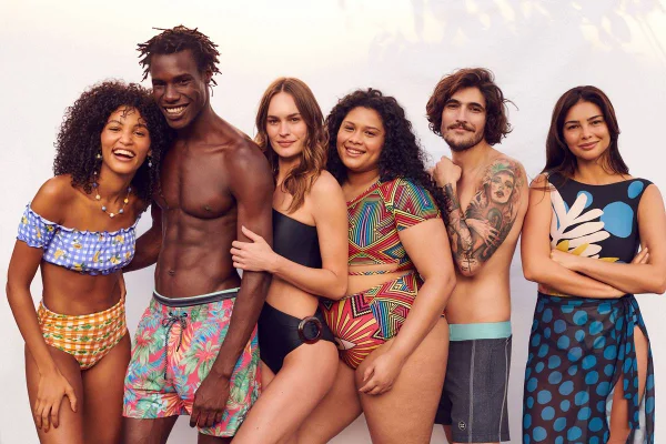 Campanha da coleção Novos Mares, da C&A Brasil