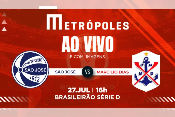 Série D: assista ao vivo e com imagens São José-RS e Marcílio Dias-SC