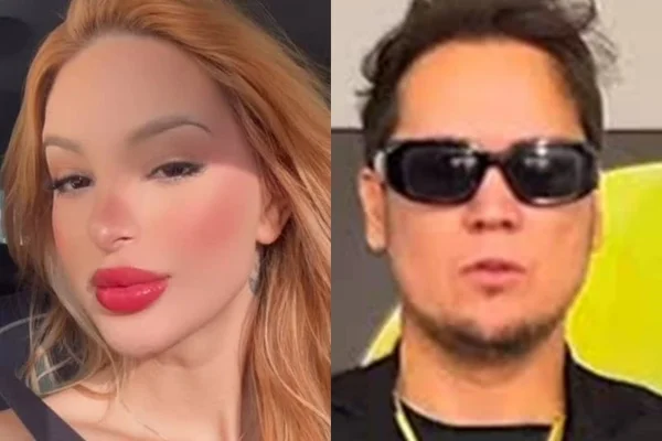 Namoro de Belinho, pai de Melody, e Kamila Jansen chega ao fim - Metrópoles