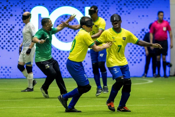 20 anos invicta: saiba mais sobre a seleção de futebol de cegos