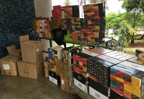 Contrabando de cigarros bateu recorde no Brasil em 2017