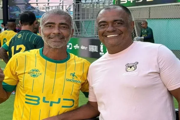Romário e seu irmão Ronaldo