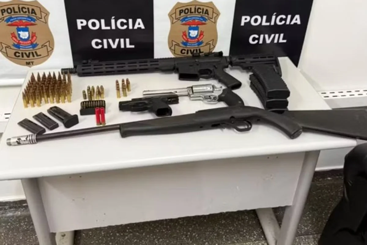 Armas e munições apreendidas Armas e munições apreendidas