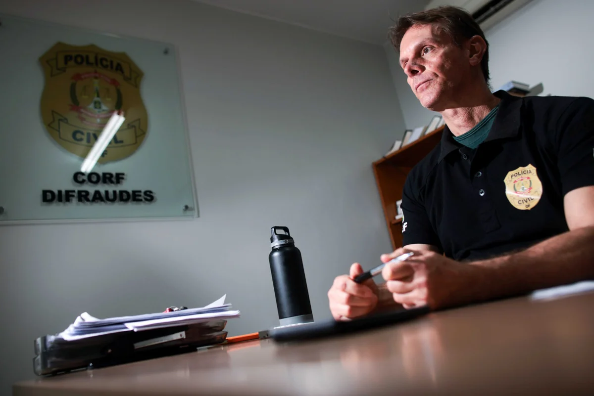 De acordo com o delegado, as contas pessoais e empresariais dos sócios presos estavam zeradas De acordo com o delegado, as contas pessoais e empresariais dos sócios presos estavam zeradas