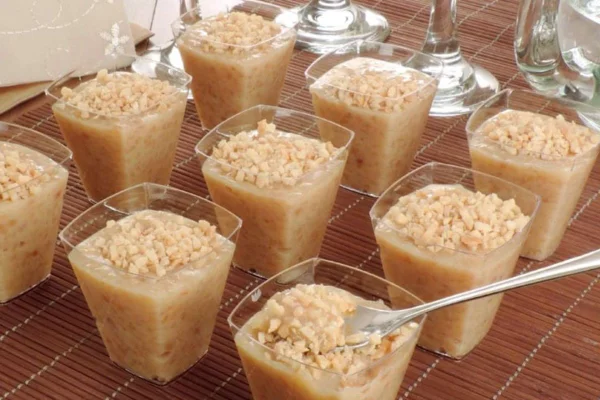 paçoquinha de colher no potinho