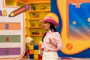 Ana Castela apresentou o programa na semana da criança