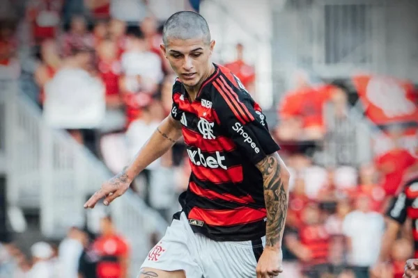 Foto colorida de Pablo Lúcio, joia do Flamengo - Metrópoles