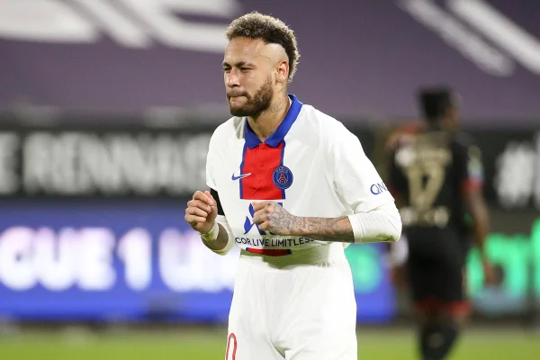 Neymar comemoração PSG