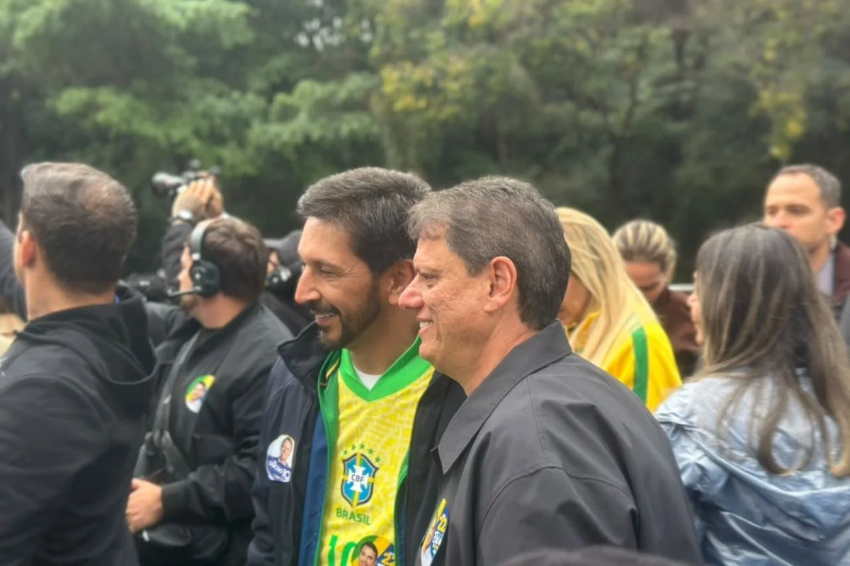 Ricardo Nunes e Tarcisio de Freitas Ricardo Nunes e Tarcisio de Freitas