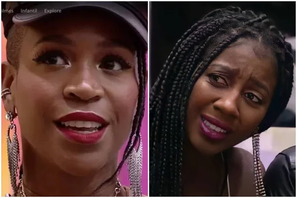 Camilla de Lucas e Karol Conká no BBB21