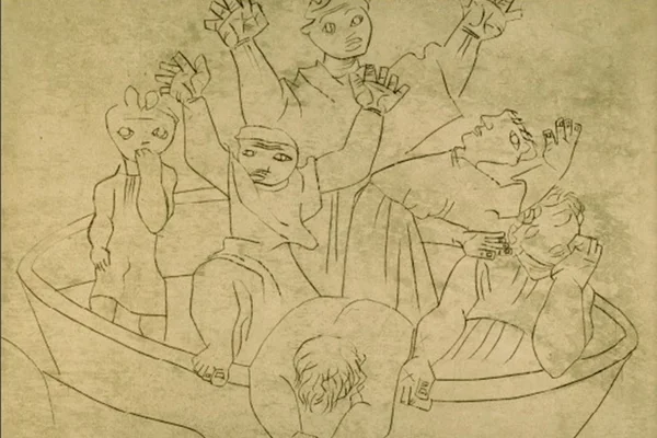 A barca, de Cândido Portinari