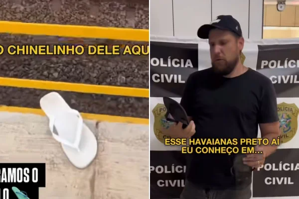 “Cinderelo”: chinelos esquecidos ajudam delegado a descobrir suspeitos