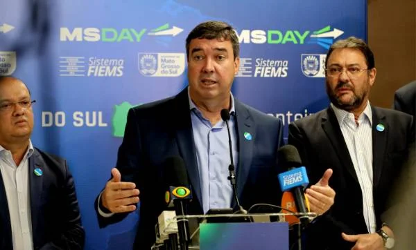 "Assim a gente constrói pontes com o empresariado, com parcerias", afirmou o governador "Assim a gente constrói pontes com o empresariado, com parcerias", afirmou o governador