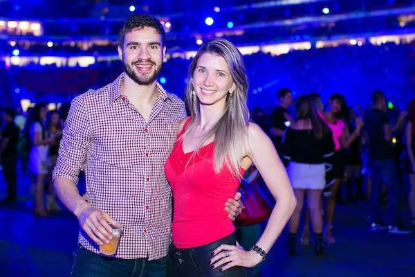 André Alves e Debora Stecker André Alves e Debora Stecker