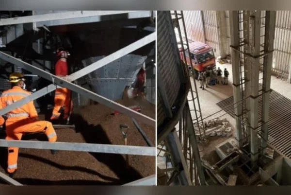 dois trabalhadores soterrados silo minas gerais - Metrópoles