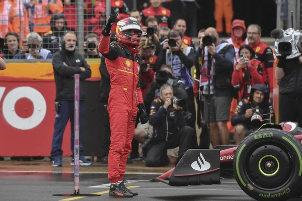 Foto colorida de Carlos Sainz