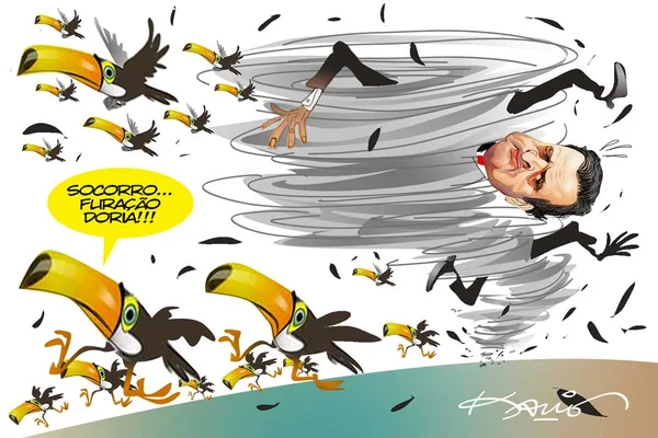 No Caribe tem furacão Dorian. No Brasil, “furação” DORIAn