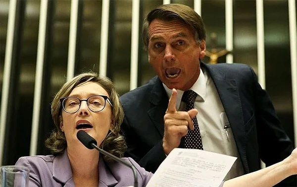 Justiça arquiva ação de Maria do Rosário contra Bolsonaro