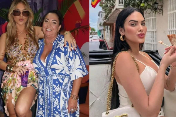 Virgínia Fonseca com a mãe, Margareth Fonseca e Emily Garcia