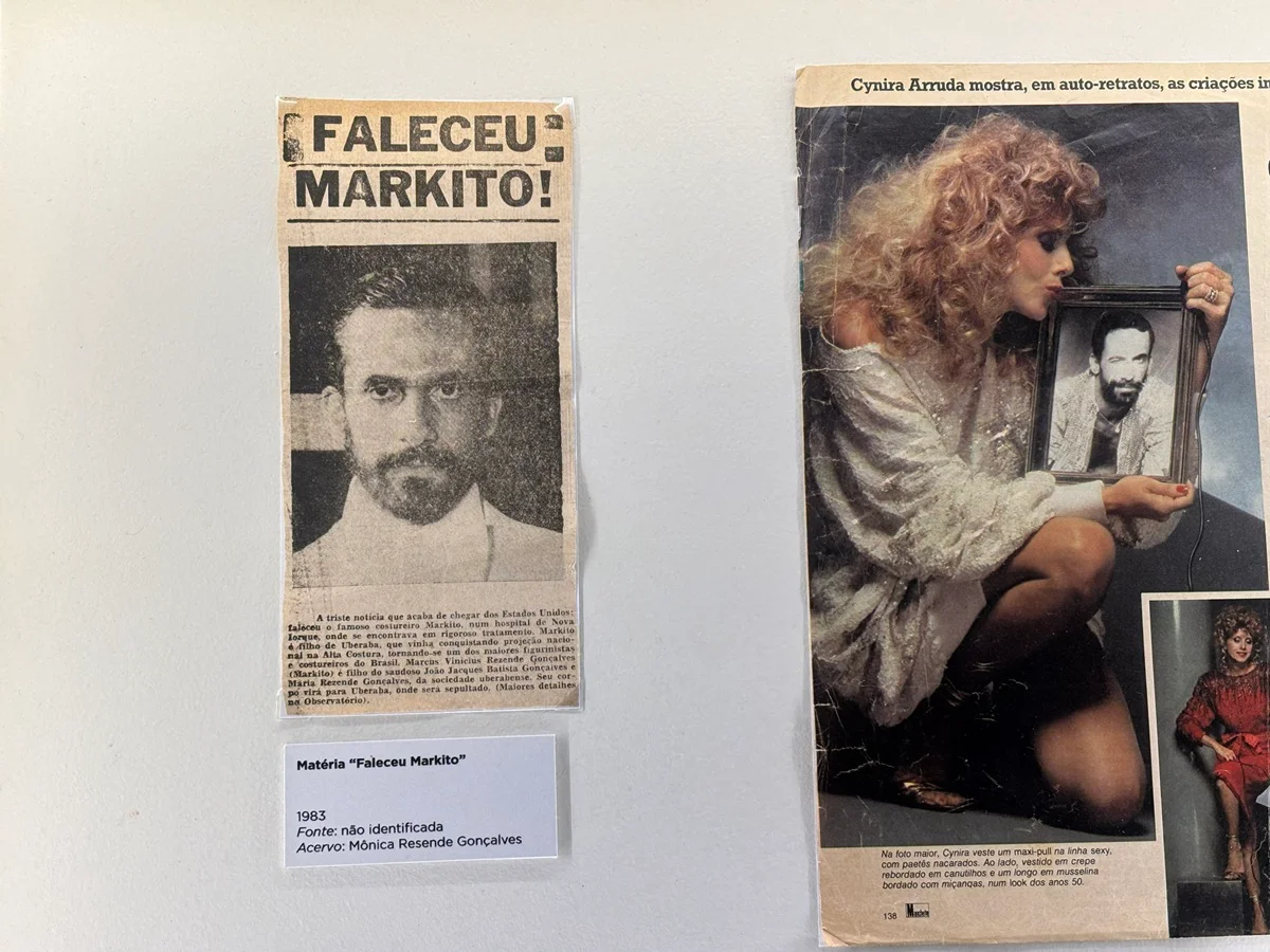 Exposição em Belo Horizonte resgata a trajetória de Markito, estilista mineiro que vestiu estrelas como Gal Costa, Xuxa e Liza Minnelli Exposição em Belo Horizonte resgata a trajetória de Markito, estilista mineiro que vestiu estrelas como Gal Costa, Xuxa e Liza Minnelli