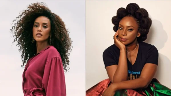 Ta´s Araujo e Chimamanda Ngozi Adichie