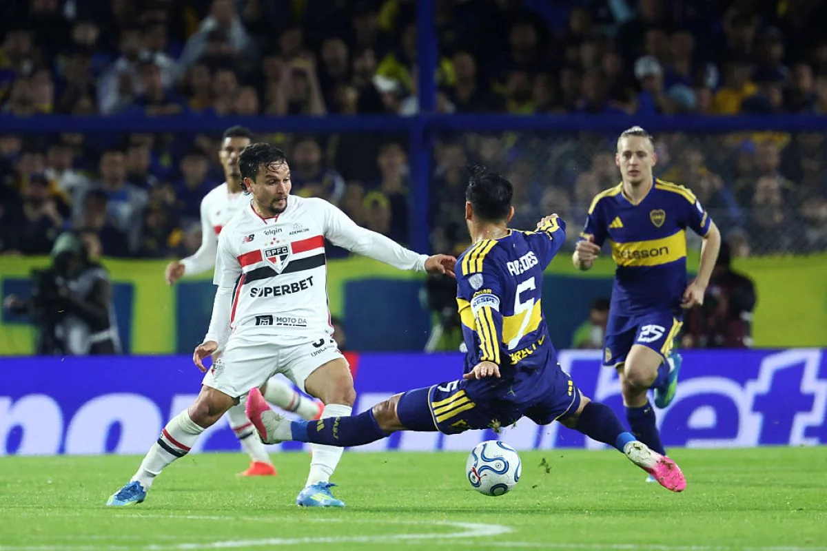 São Paulo e Boca Juniors se enfrentaram nesta terça (8/9) São Paulo e Boca Juniors se enfrentaram nesta terça (8/9)