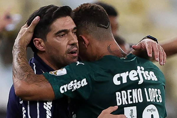 Abel Ferreira e Breno Lopes