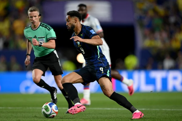 Matheus Cunha abre o placar para o Brasil contra o Haiti; confira