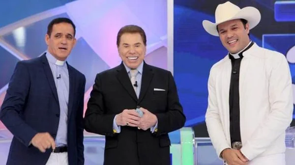 Silvio Santos faz pergunta constrangedora para Padre Alessandro Campos