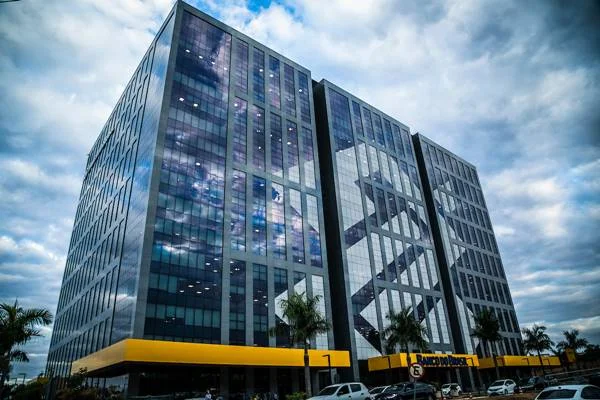 Fachada do prédio do Banco do Brasil