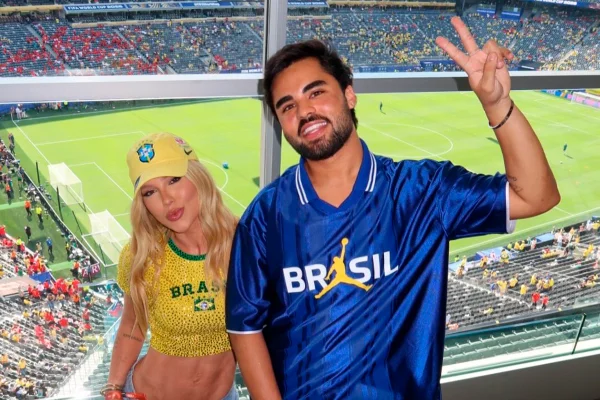 Lucas Guedez e Virginia Fonseca