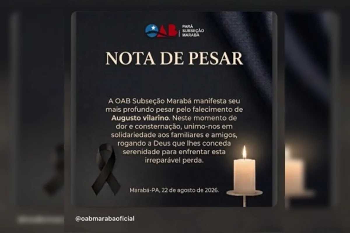 Nota da OAB-PA Nota da OAB-PA