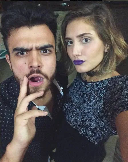 Matheus Corcione e Marina Marques começaram a namorar em março de 2016 Matheus Corcione e Marina Marques começaram a namorar em março de 2016
