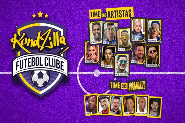Kondzilla F.C.: produtora junta MCs e jogadores em partida beneficente