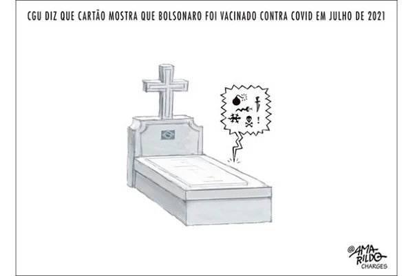 Charge do Amarildo