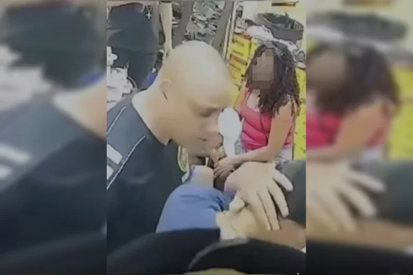 Policial militar que agrediu vendedor com socos é liberado após assinar TCO