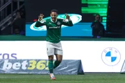 Vitor Roque comemorando gol pelo Palmeiras Vitor Roque comemorando gol pelo Palmeiras