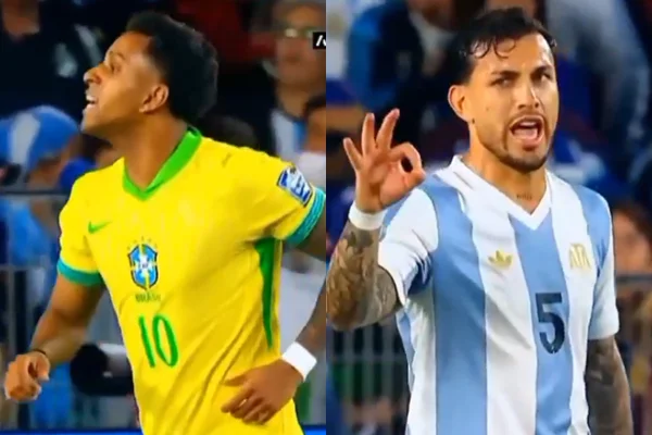 Rodrygo e Paredes - Metrópoles