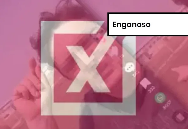 Imagem colorida de postagem enganosa sobre preço da carne