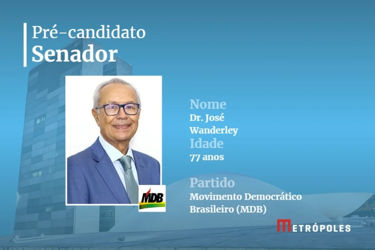 Dr. José Wanderley, pré-candidato ao Senado de Alagoas Dr. José Wanderley, pré-candidato ao Senado de Alagoas