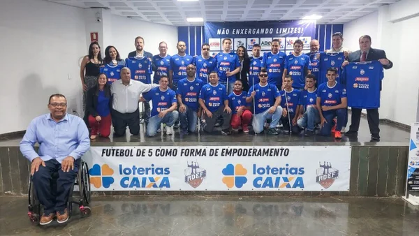 DF apresenta time de futebol de cegos de alto rendimento para 2022 - Metrópoles
