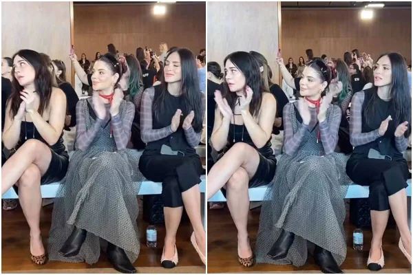 Alessandra Negrini, Gessica Kayane e Isabelle Drummond em desfile de moda - Metrópoles