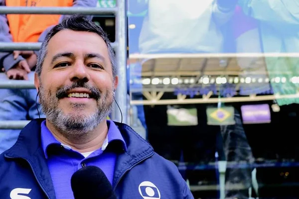 Marco Aurélio Souza, repórter da Globo