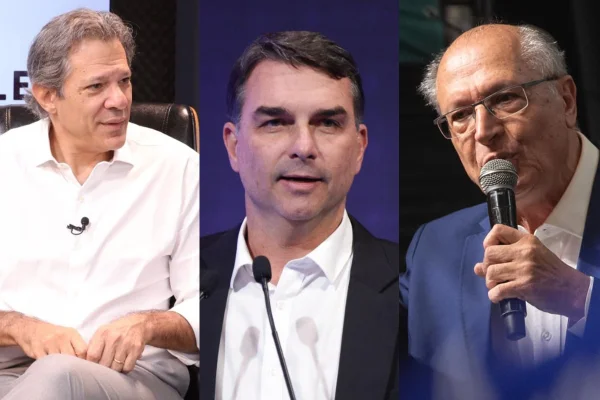 AtlasIntel: Haddad e Alckmin venceriam Flávio em cenários de 2º turno