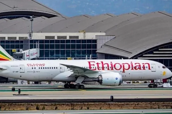 Avião da Ethiopian Airlines