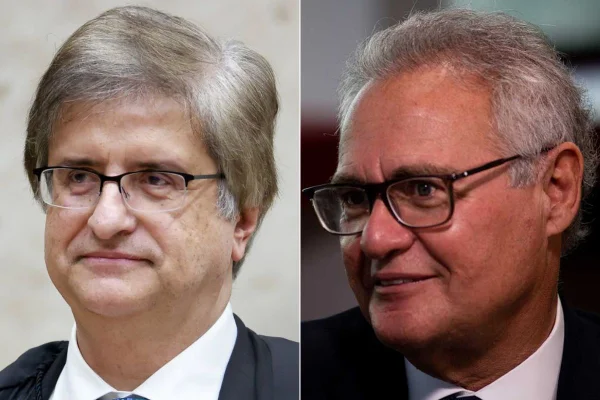 Paulo Gonet e Renan Calheiros