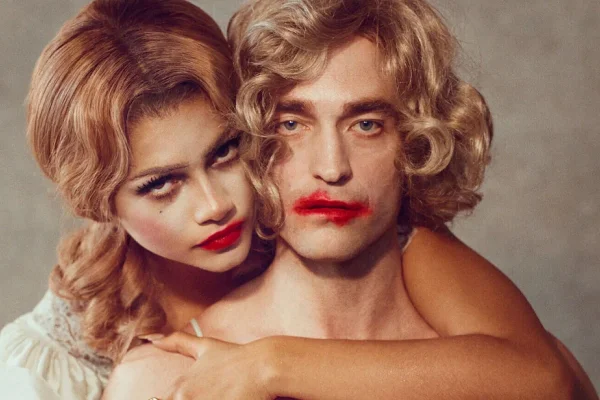 Cartaz alternativo de O Drama, filme com Robert Pattinson e Zendaya - Metrópoles