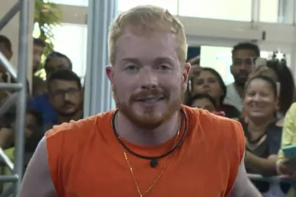 Manoel, na Casa de Vidro do BBB23