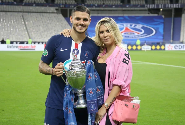 Wanda Nara denuncia Icardi, por violência contra a mulher