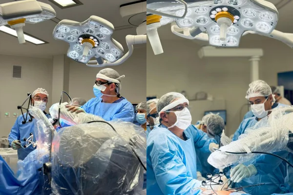 A cirurgia robótica com a nova tecnologia para tratar artrose permite que a prótese de joelho e a prótese de quadril sejam colocadas com mais precisão. Metrópoles